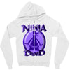 ninja dad Zipper Hoodie