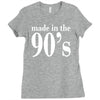 ladies made in the 90s Ladies Fitted T-Shirt