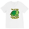 not late V-Neck Tee