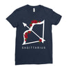 sagittarius rose Ladies Fitted T-Shirt