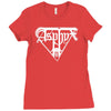 asphyx logo Ladies Fitted T-Shirt
