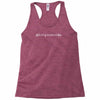 sentenced north from here Racerback Tank