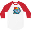 rainbow soccer 3/4 Sleeve Shirt