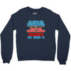 push me around grandpa Crewneck Sweatshirt