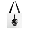 Flipping Someone Off Tote Bags
