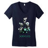 extraordinary scientists Women's V-Neck T-Shirt
