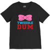 tweedle dee matching V-Neck Tee