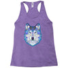 the wolf Racerback Tank