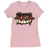 zombie doom logo Ladies Fitted T-Shirt