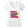 i'm the little brother Women's V-Neck T-Shirt