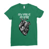 new york in my heart Ladies Fitted T-Shirt