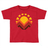 sunset mountain Toddler T-shirt