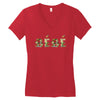 bebe Women's V-Neck T-Shirt