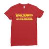 Back To The School Future Ladies Fitted T-Shirt