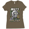 nuts about bikes Ladies Fitted T-Shirt