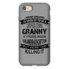 Super Cool Granny Of A Freaking Awesome Granddaughter iPhone 8