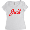 Just Play The Game Women's Triblend Scoop T-shirt