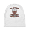 no talkie before coffee! Baby Beanies