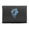 winter rose Accessory Pouches