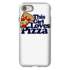 this girl loves pizza iPhone 8