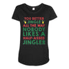 be an eleven 1 Maternity Scoop Neck T-shirt