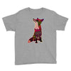 floral fox Youth Tee