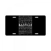 bastille License Plate