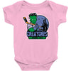 spooky city creatures   hockey team Baby Onesie
