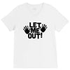 let me out (2) V-Neck Tee