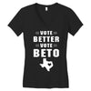 vote beto Women's V-Neck T-Shirt