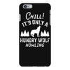 chill hungry wolf iPhone 6 Plus/6s Plus Case