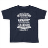 Super Cool Granny Of A Freaking Awesome Grandson Toddler T-shirt