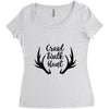 Crawl Walk Hunt Women's Triblend Scoop T-shirt