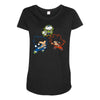 dragon puff z [converted] Maternity Scoop Neck T-shirt
