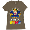 like a bows Ladies Fitted T-Shirt