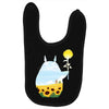 totoro sunflower Baby Bibs