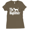 the dogfather bluetick coonhound white Ladies Fitted T-Shirt