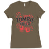 zombie killer Ladies Fitted T-Shirt