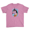 unicorn nerd graphic Youth Tee