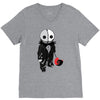 creepy doll trick or treat V-Neck Tee