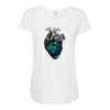 nature heart Maternity Scoop Neck T-shirt