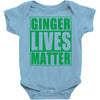 st patrick's day ginger lives matter Baby Onesie