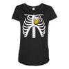 beer keeps me alive Maternity Scoop Neck T-shirt