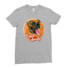 boxers and donuts Ladies Fitted T-Shirt