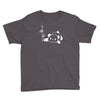 panda flat out with bamboo Youth Tee