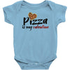 pizza is my valentine 56 Baby Bodysuit