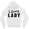 library lady Zipper Hoodie