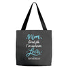 Mom Great Job I'm Awesome Love Happy Mother's Day Tote Bags