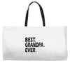 best grandpa ever Weekender Totes