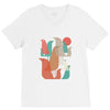 FLOCK OF BIRDS V-Neck Tee